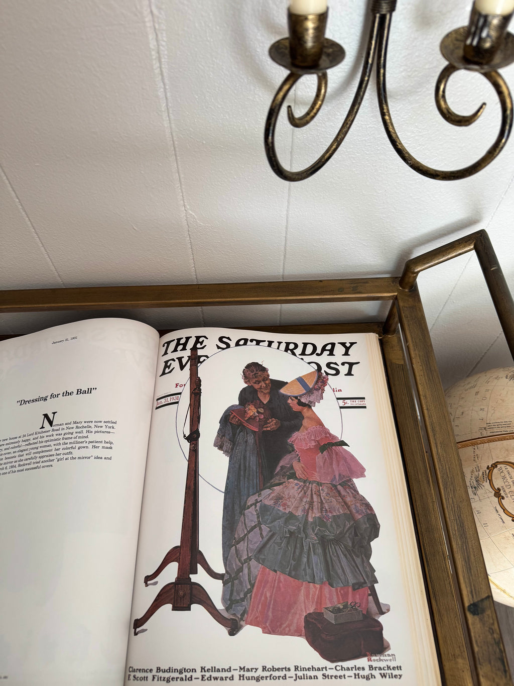 Vintage Norman Rockwell and The Saturday Evening Post: The Middle Years