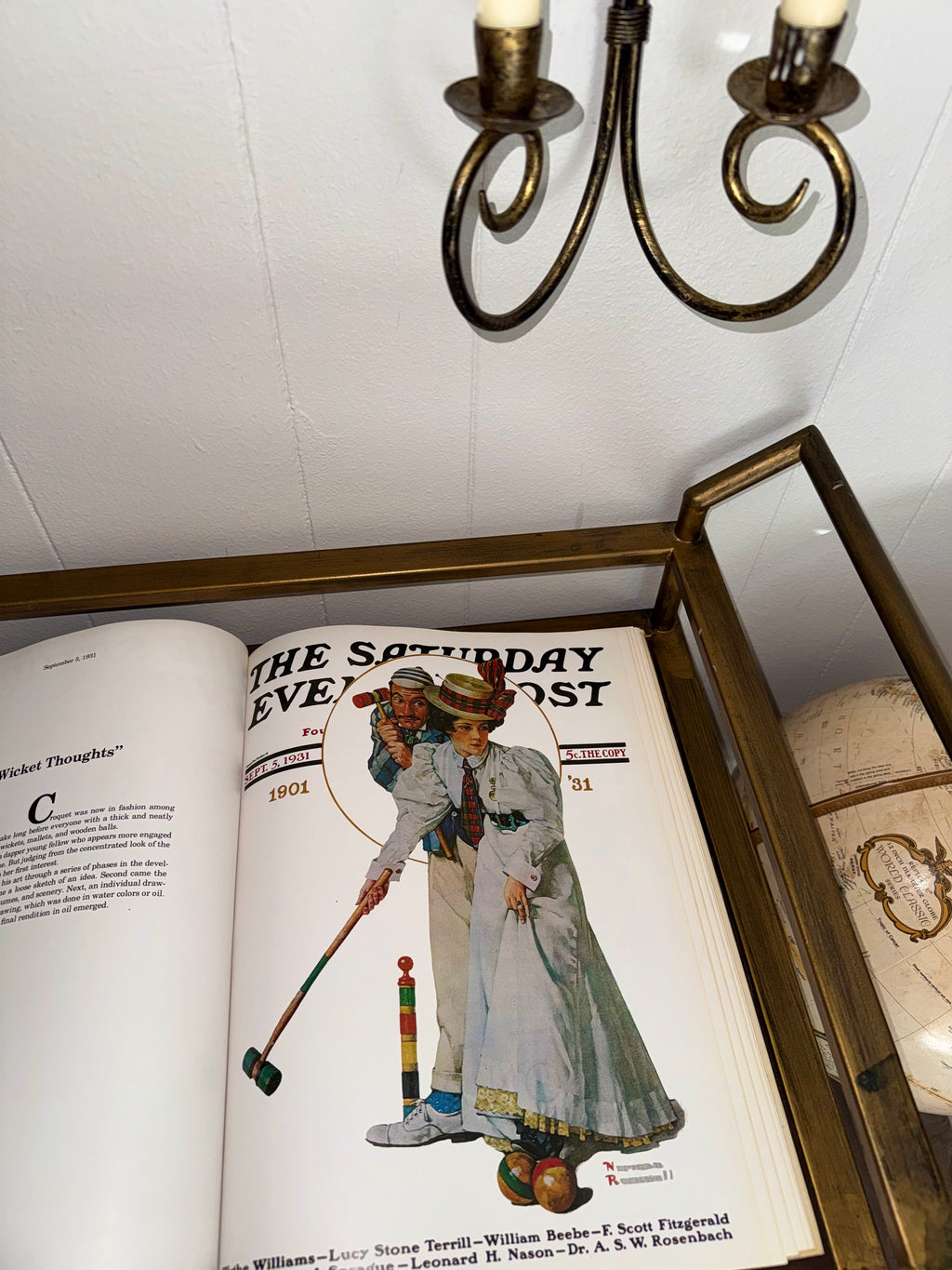 Vintage Norman Rockwell and The Saturday Evening Post: The Middle Years