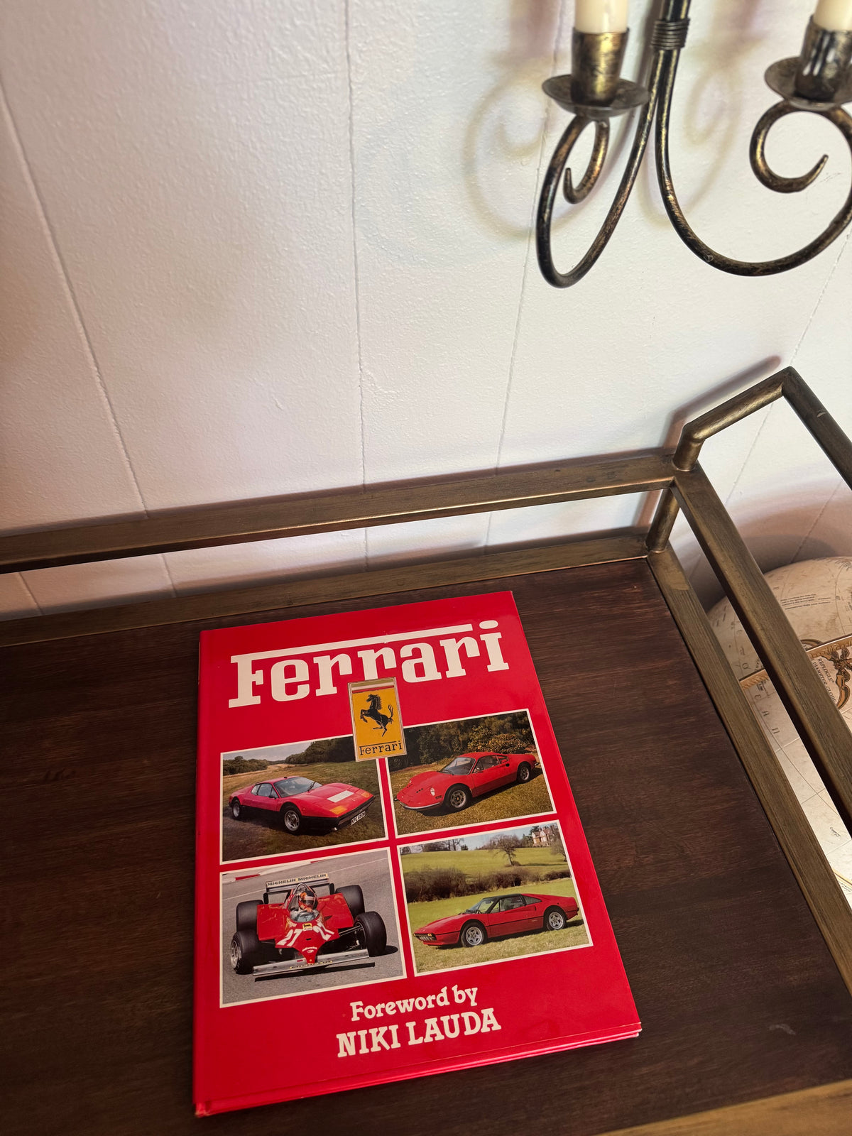 Vintage “Ferrari” by Godfrey Eaton, Foreword by Niki Lauda, 1982