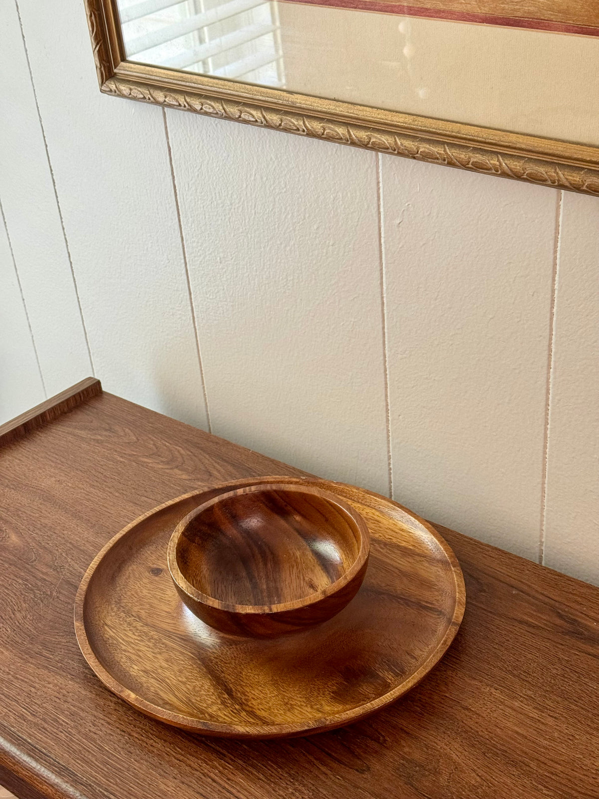 Wood Tabletop Collection / Wood Trays, Bowls, and Candle Holders
