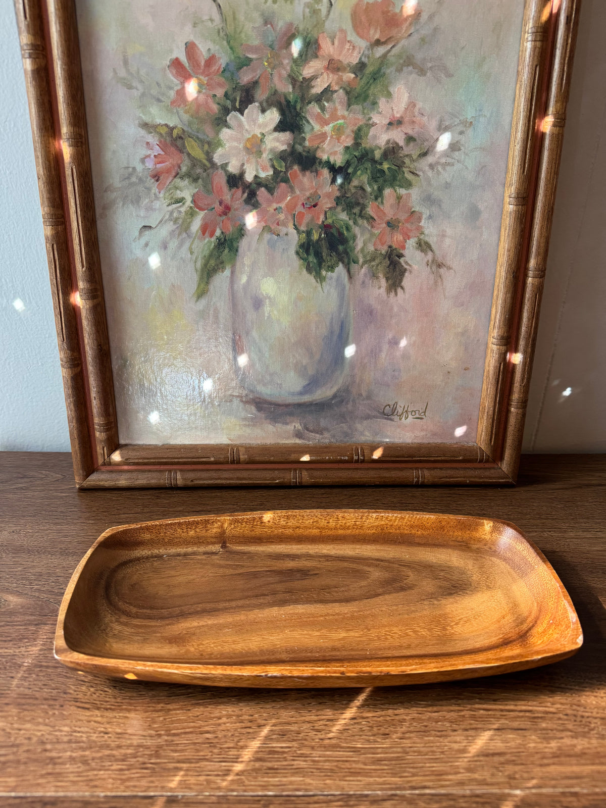Wood Tabletop Collection / Wood Trays, Bowls, and Candle Holders