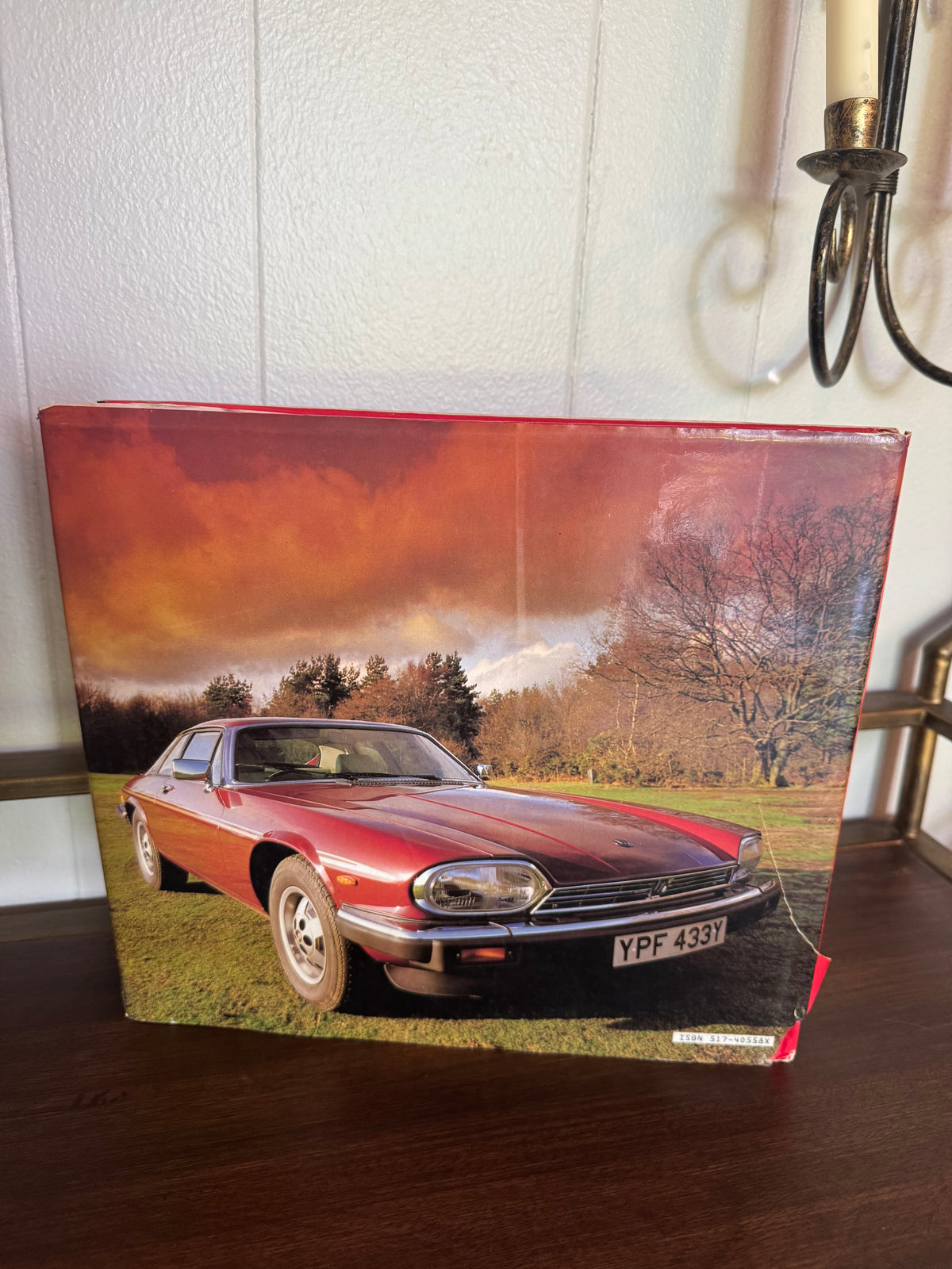 Vintage “Classic Cars Jaguar” by Roger Hicks Coffee Table Book 1983
