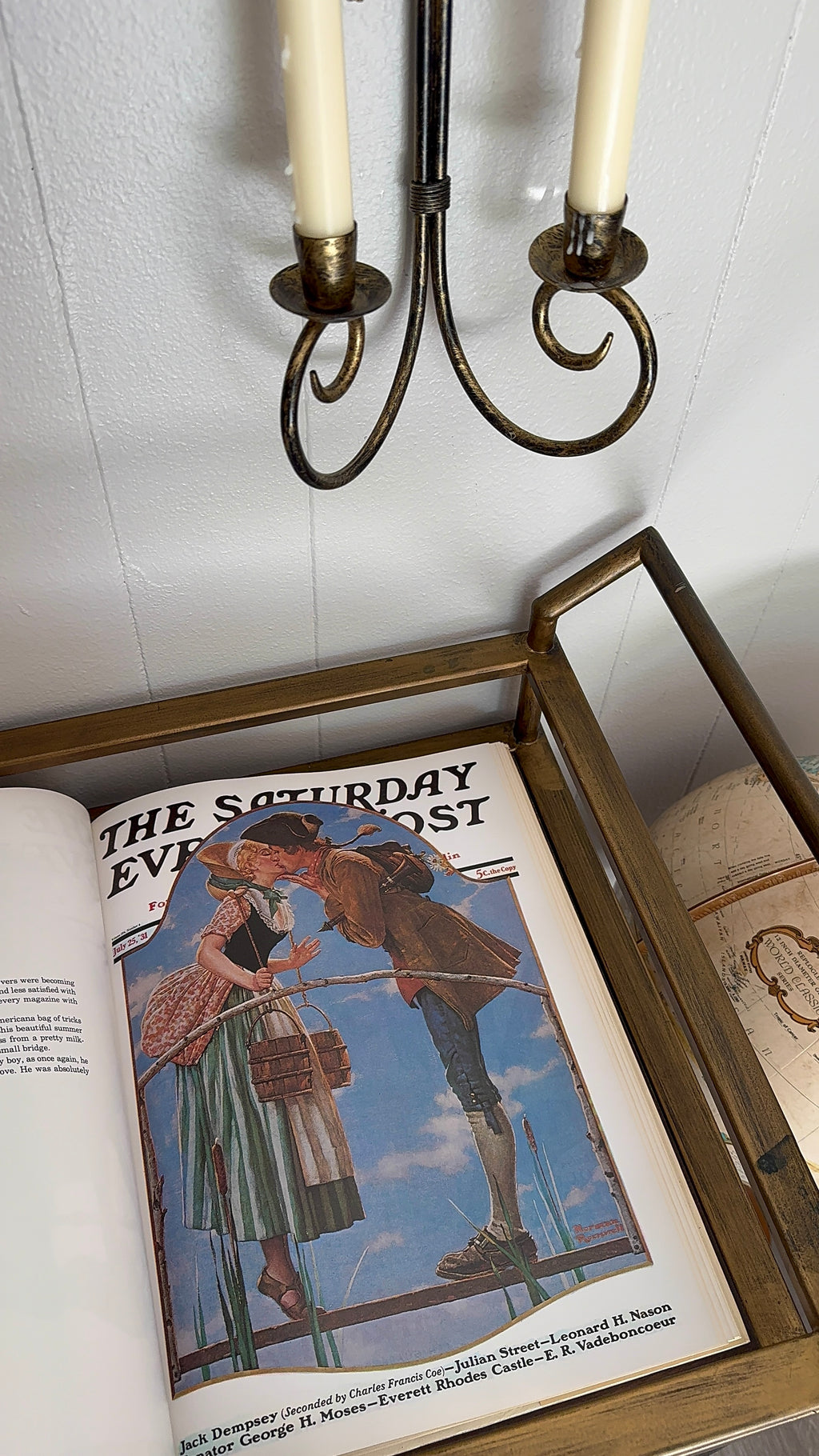 Vintage Norman Rockwell and The Saturday Evening Post: The Middle Years