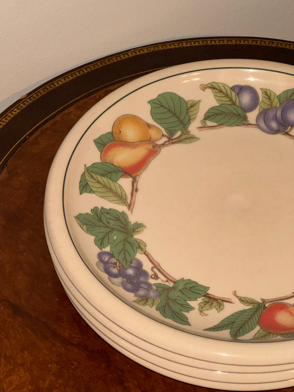 Vintage Epoch by Noritake “Wholesome” Pattern Dinner Plates Made in Korea / Oven to Table / Oven Safe / Set of 4