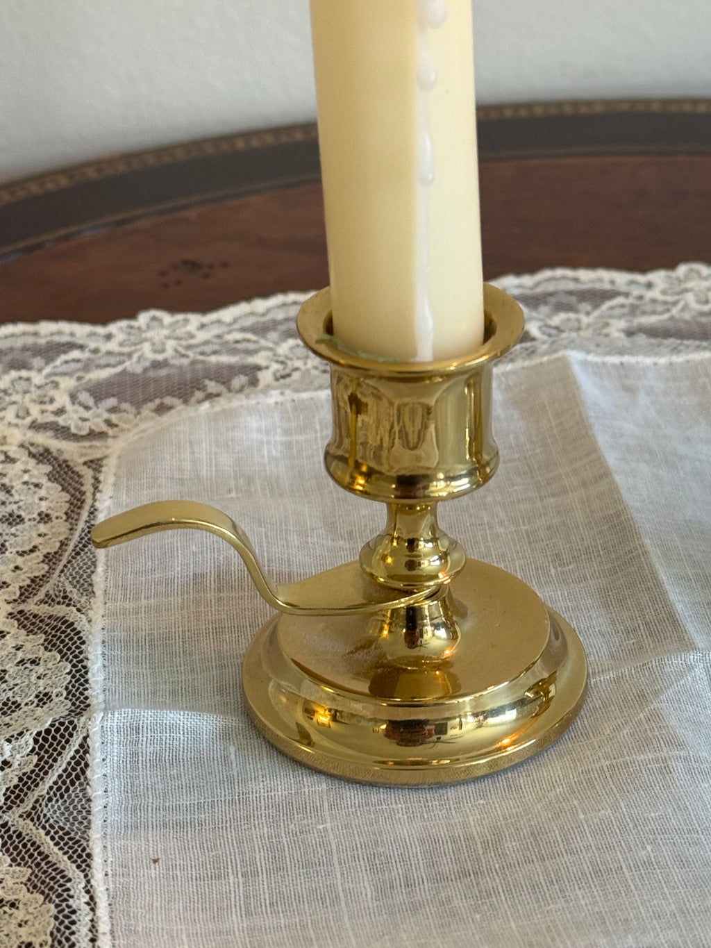 Vintage PartyLite Brass Candlestick Holder, Set of 2 🕯️