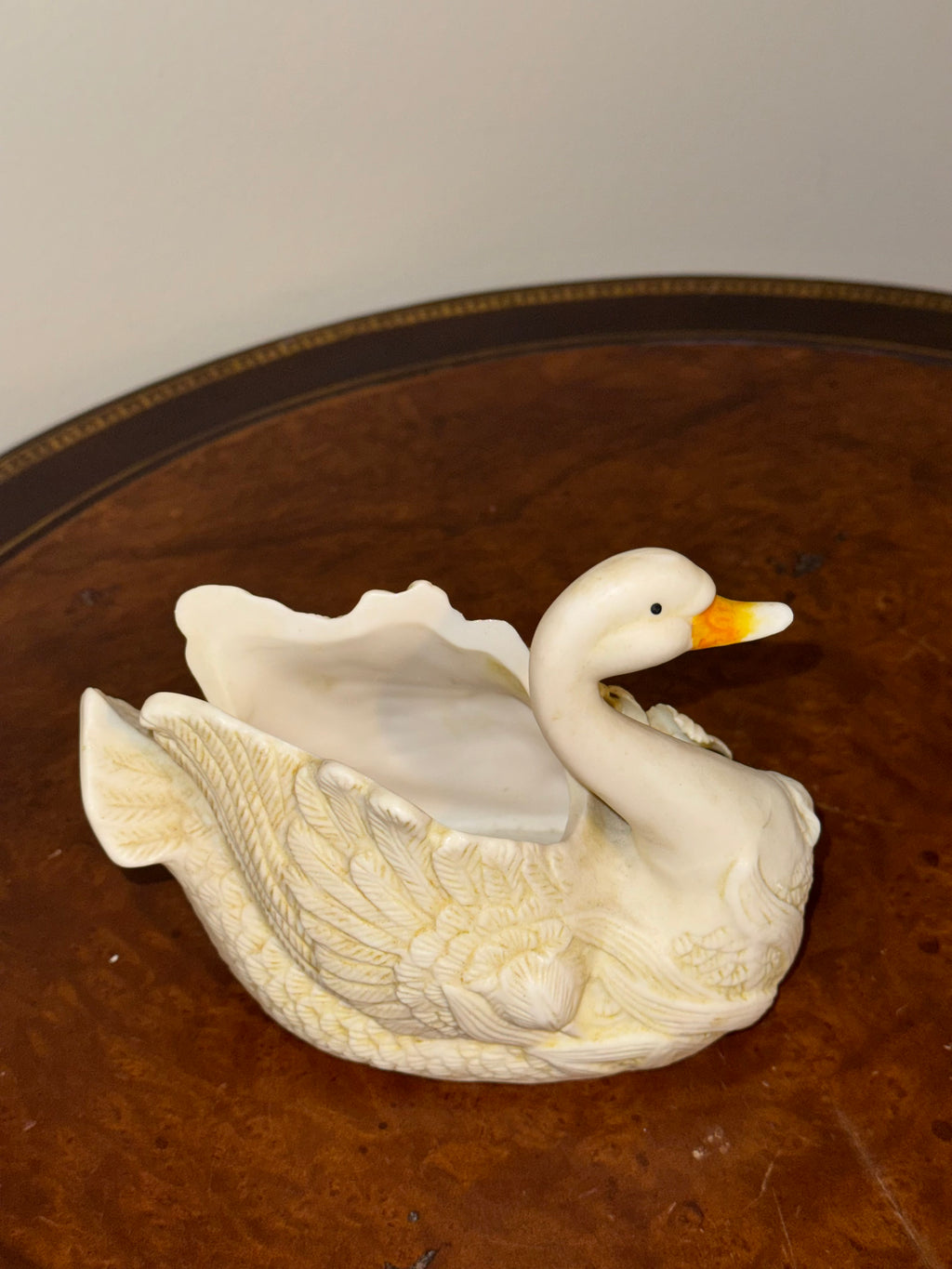 Vintage Swan Trinket Dish K’s Collection