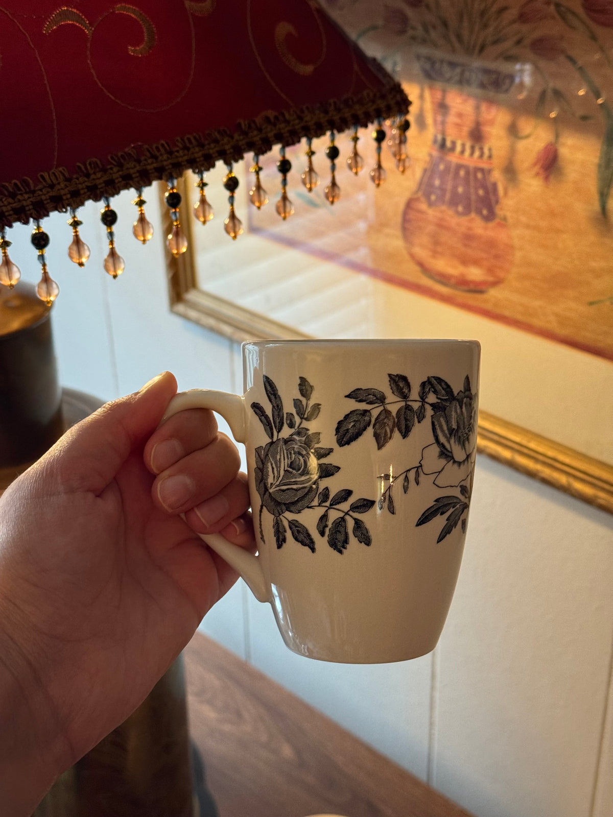 Vintage Churchill England Transfer-ware Mugs