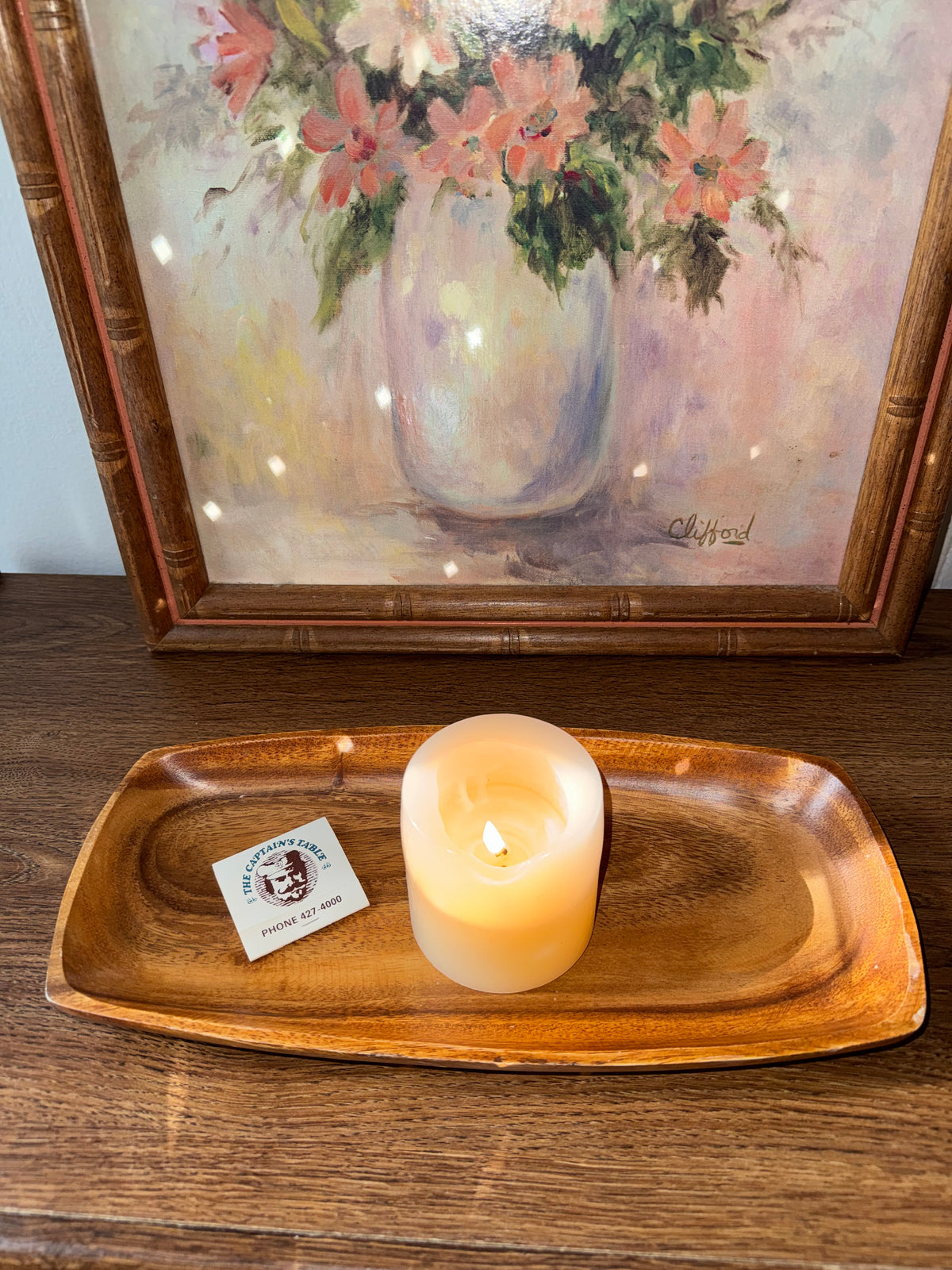 Wood Tabletop Collection / Wood Trays, Bowls, and Candle Holders