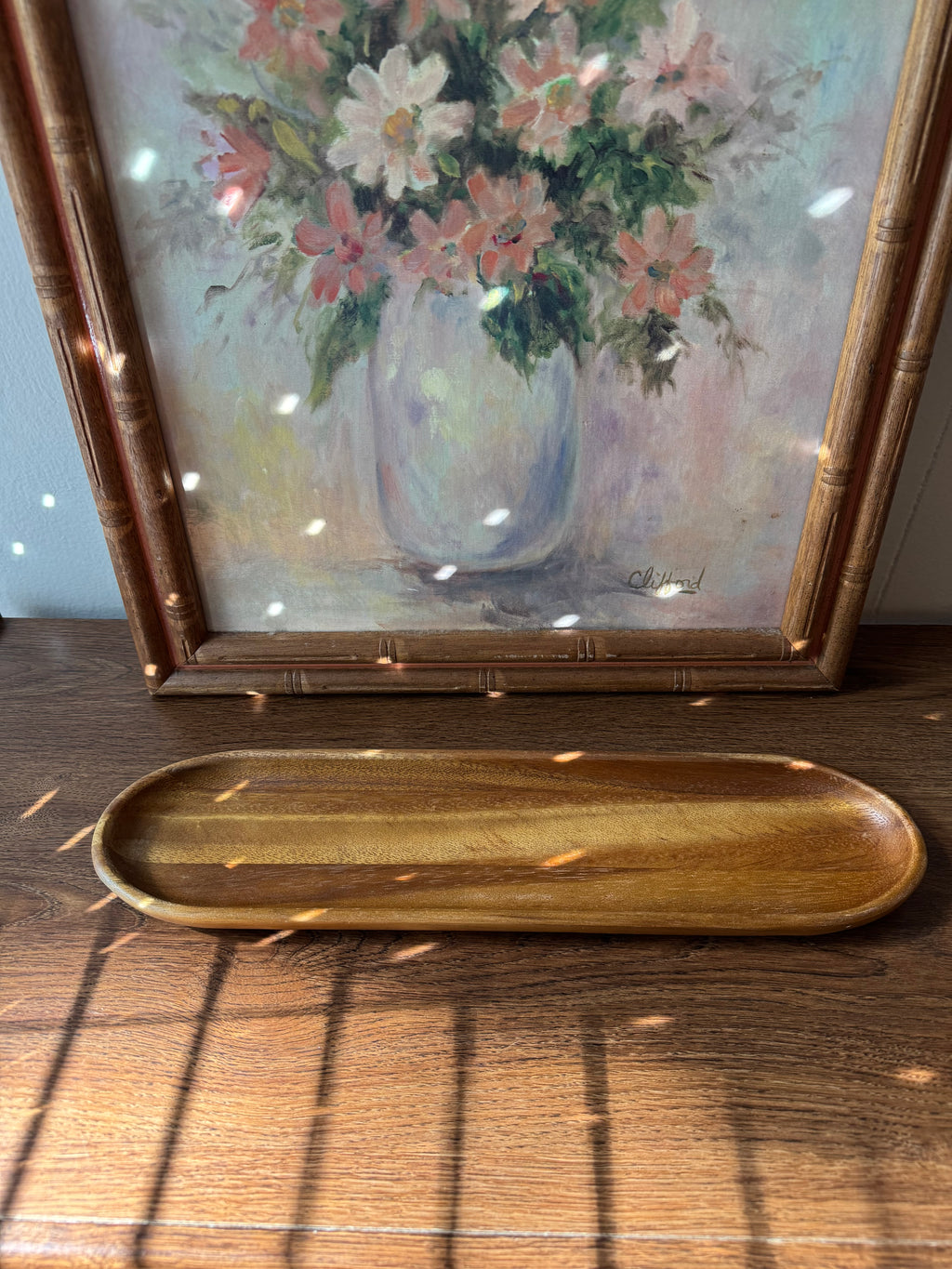 Wood Tabletop Collection / Wood Trays, Bowls, and Candle Holders
