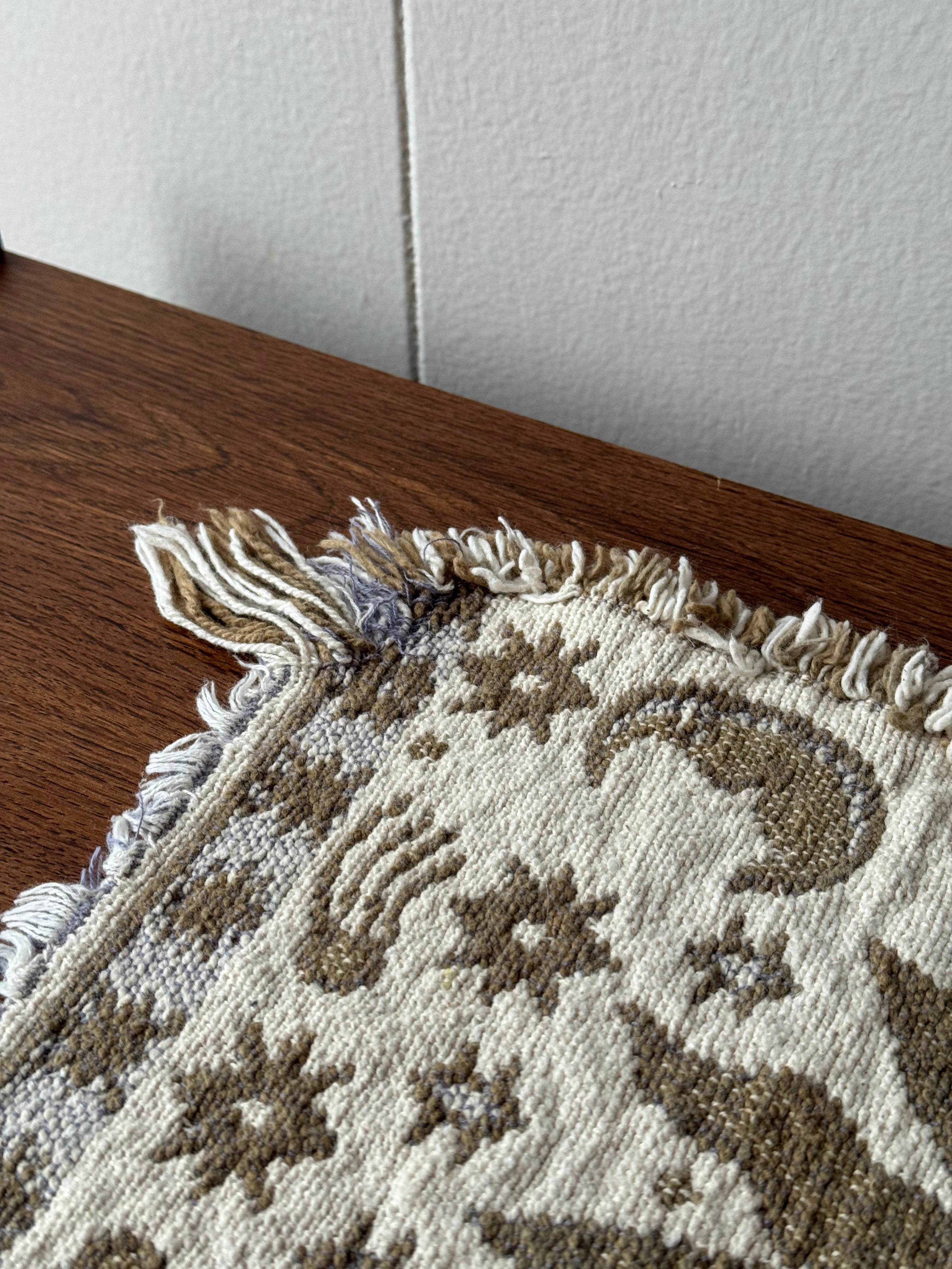 Vintage Celestial Tapestry Sun Moon and Star Placemats Set of 4 | Fringe Edge