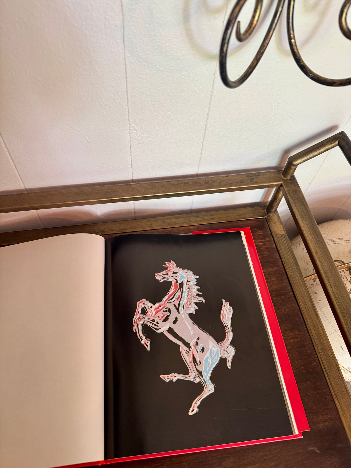 Vintage “Ferrari” by Godfrey Eaton, Foreword by Niki Lauda, 1982