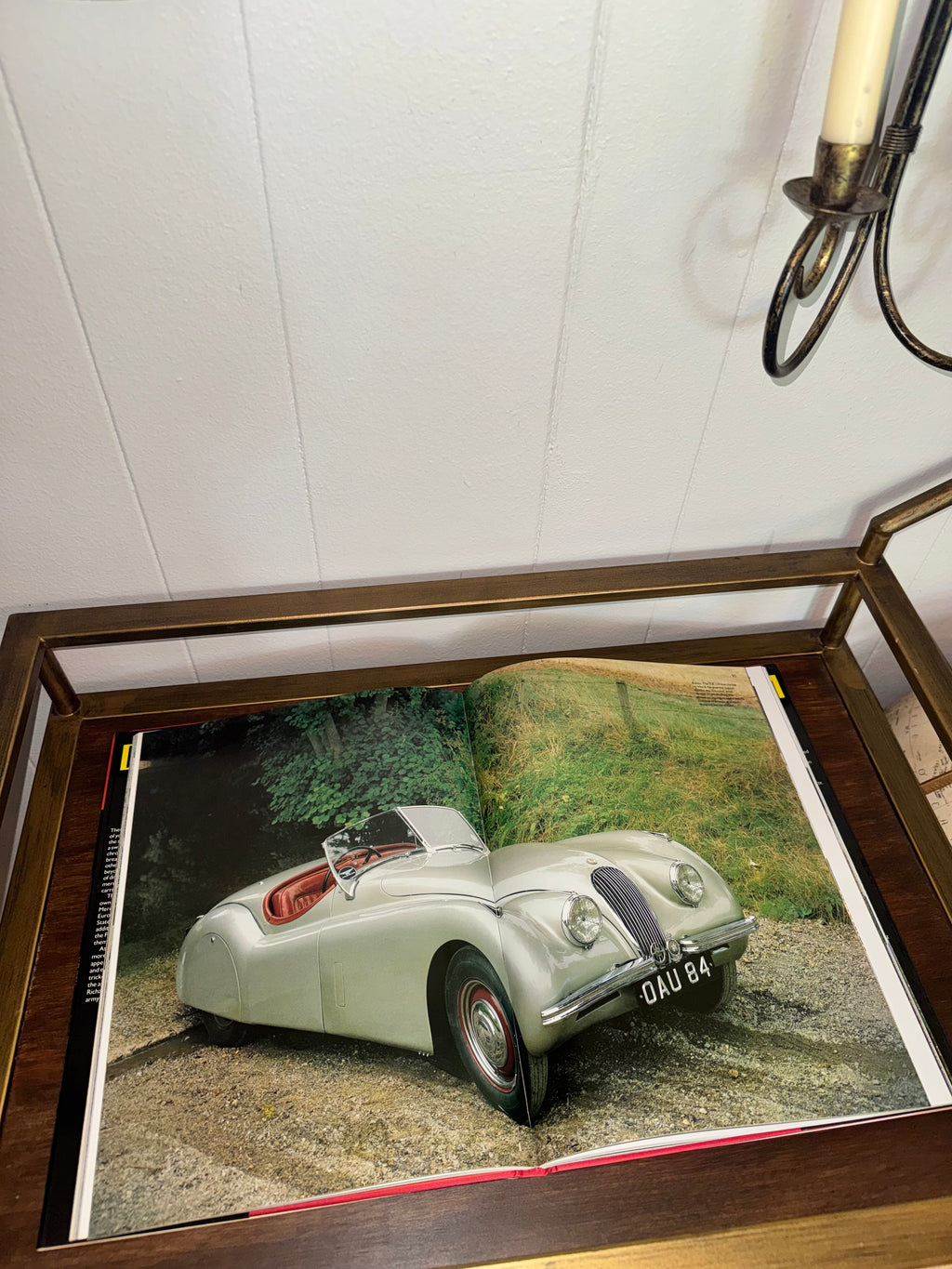 Vintage 1980s “Dream Cars” by Richard Nichols Coffee Table Book