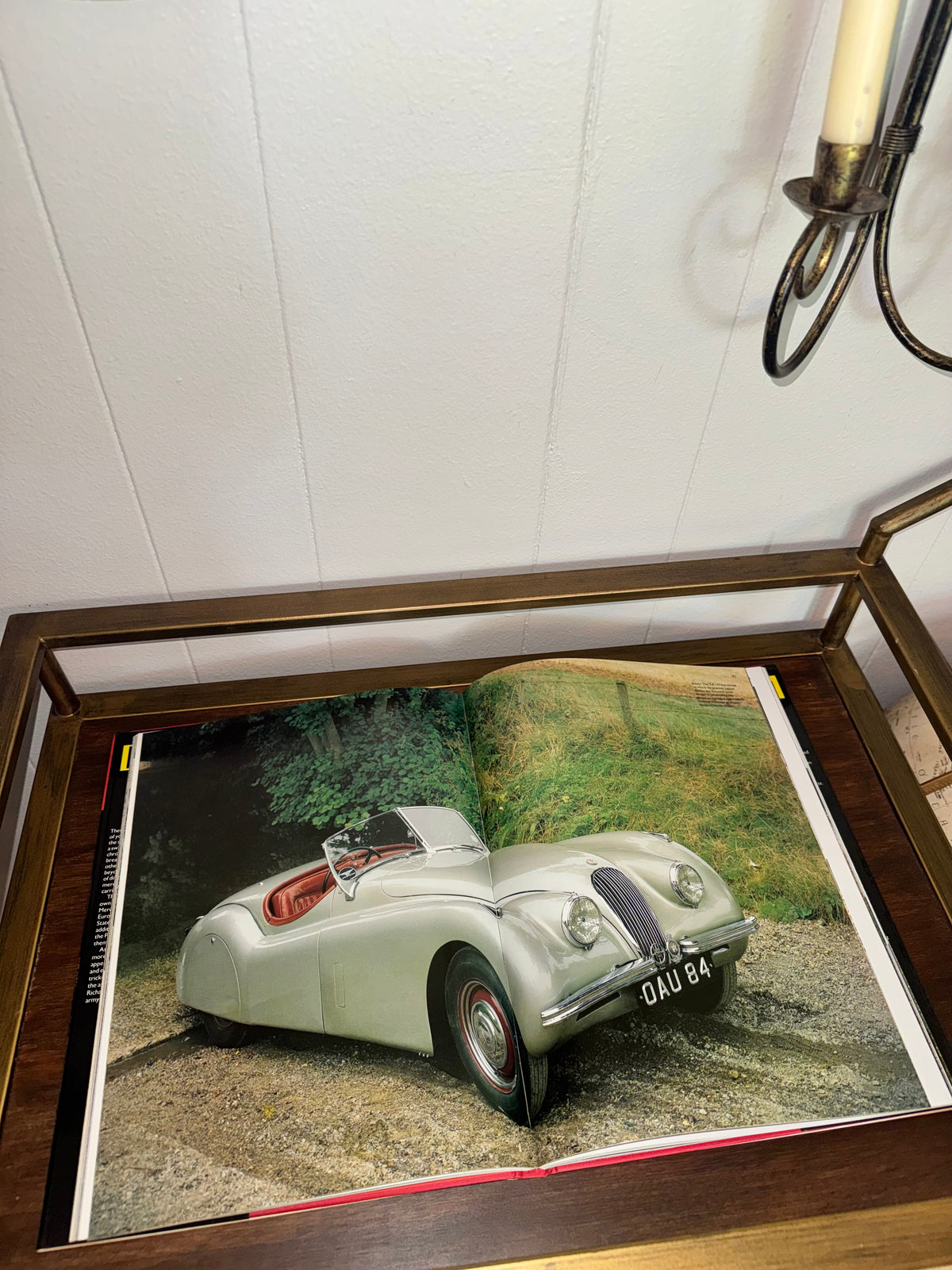 Vintage 1980s “Dream Cars” by Richard Nichols Coffee Table Book