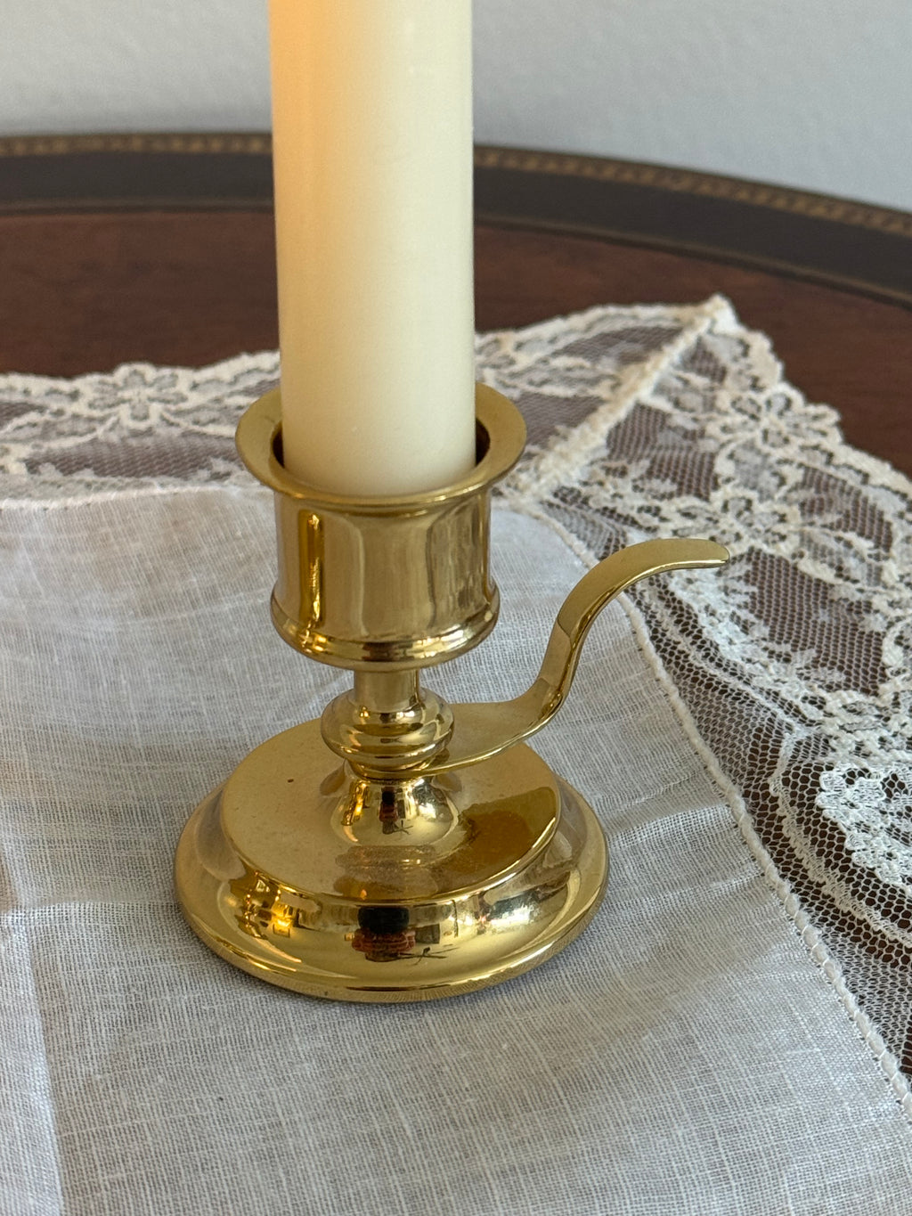 Vintage PartyLite Brass Candlestick Holder, Set of 2 🕯️