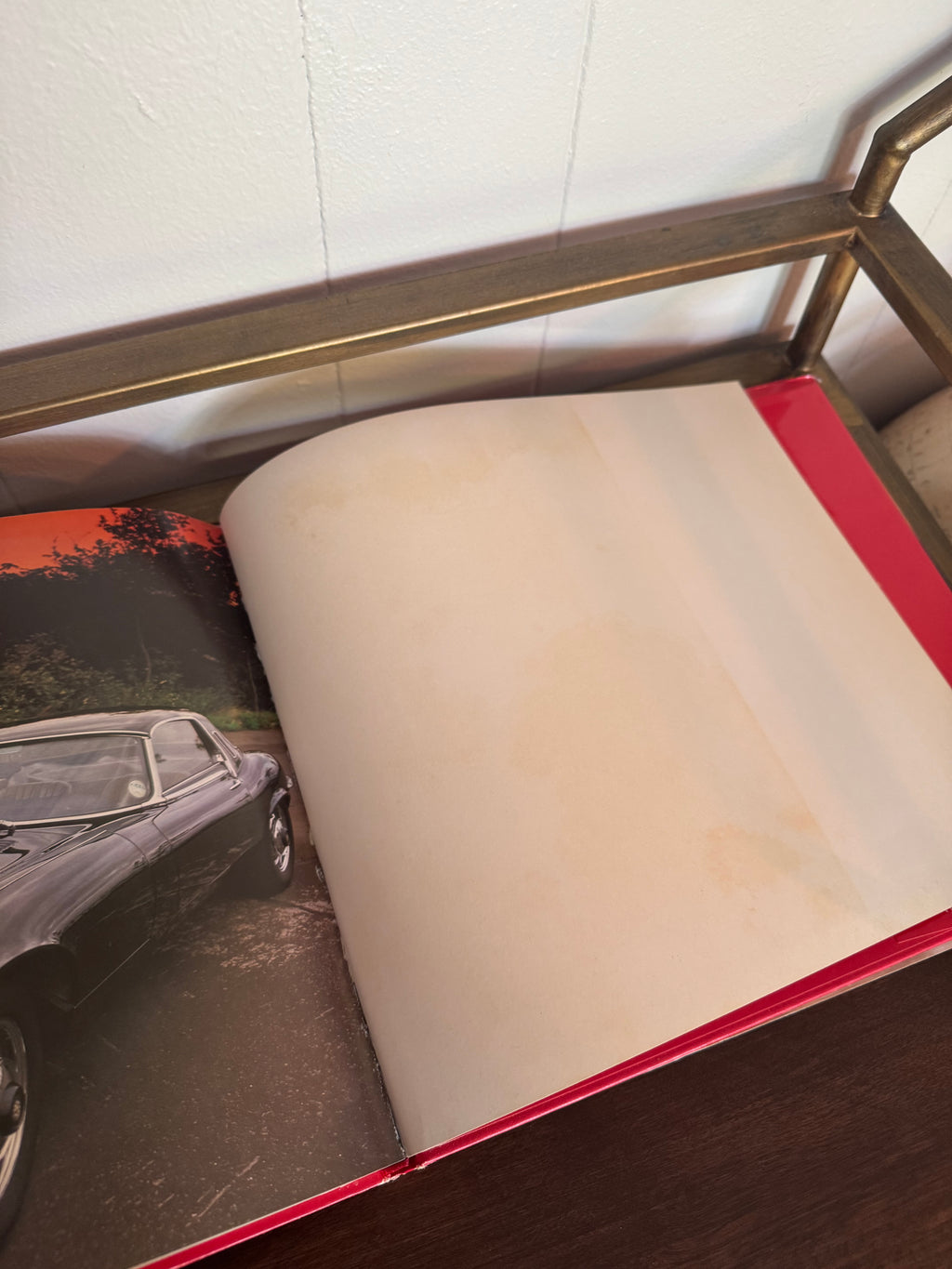 Vintage “Classic Cars Jaguar” by Roger Hicks Coffee Table Book 1983