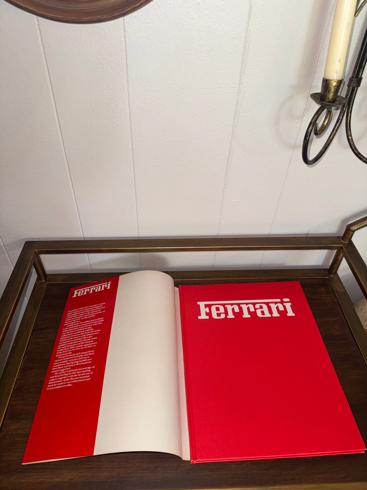 Vintage “Ferrari” by Godfrey Eaton, Foreword by Niki Lauda, 1982