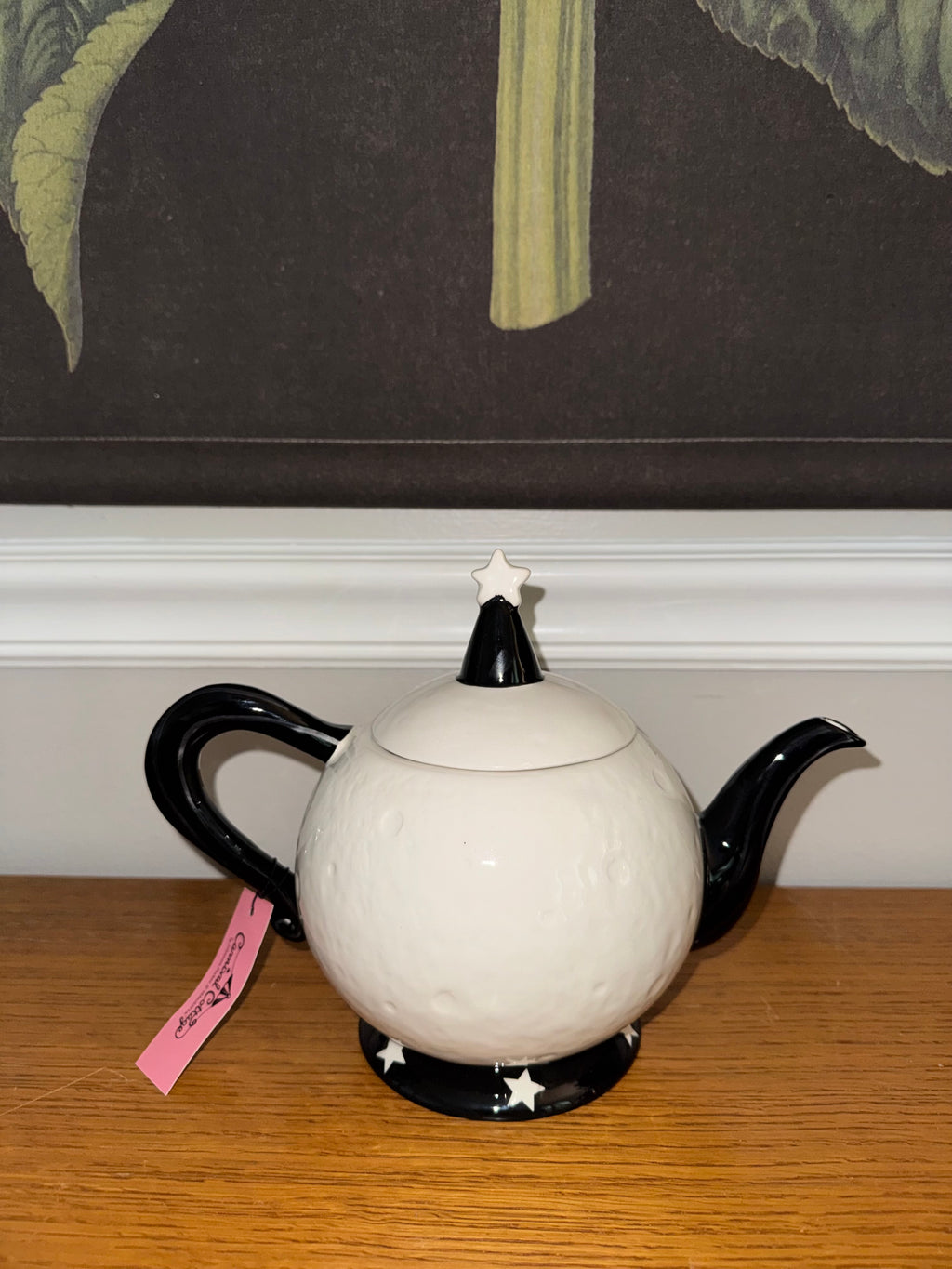 NWT Johanna Parker Carnival Cottage “Laughing Luna” Teapot and Mug Set