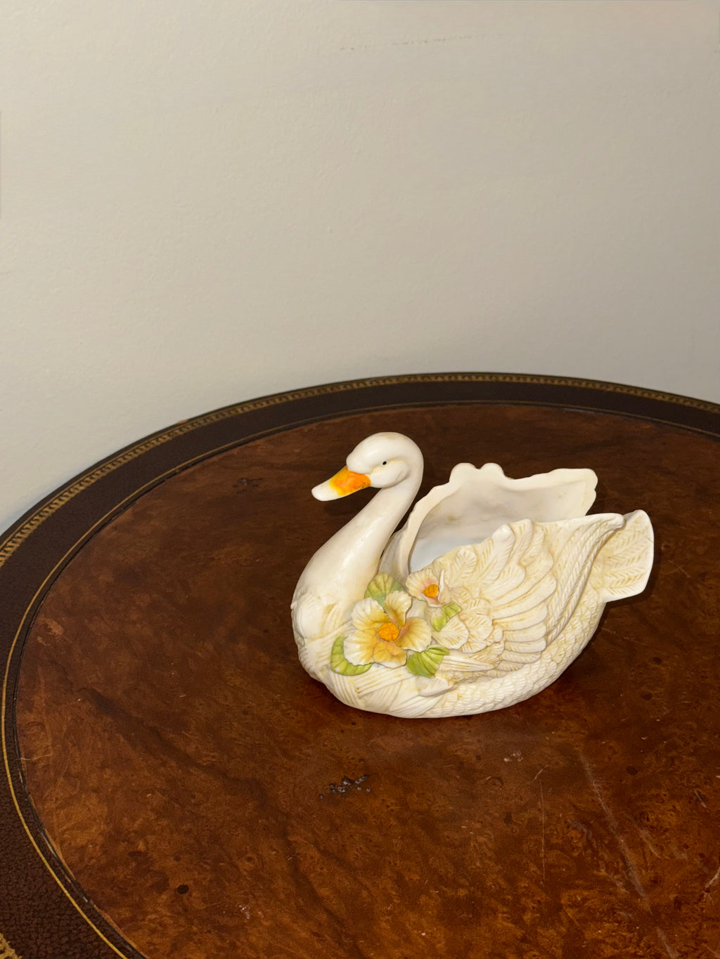 Vintage Swan Trinket Dish K’s Collection