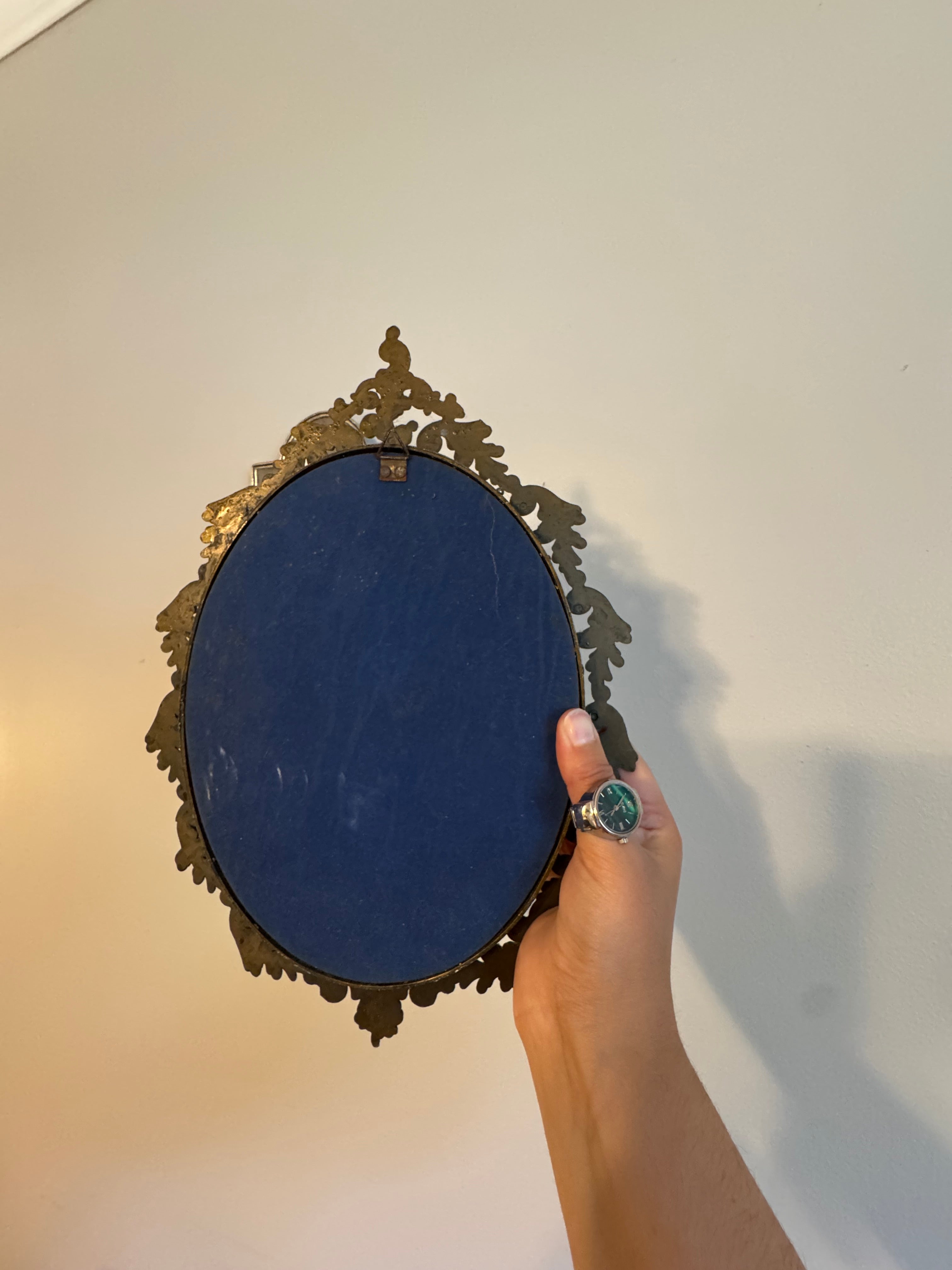 Vintage Brass Frame Gainsborough's "Pinkie"