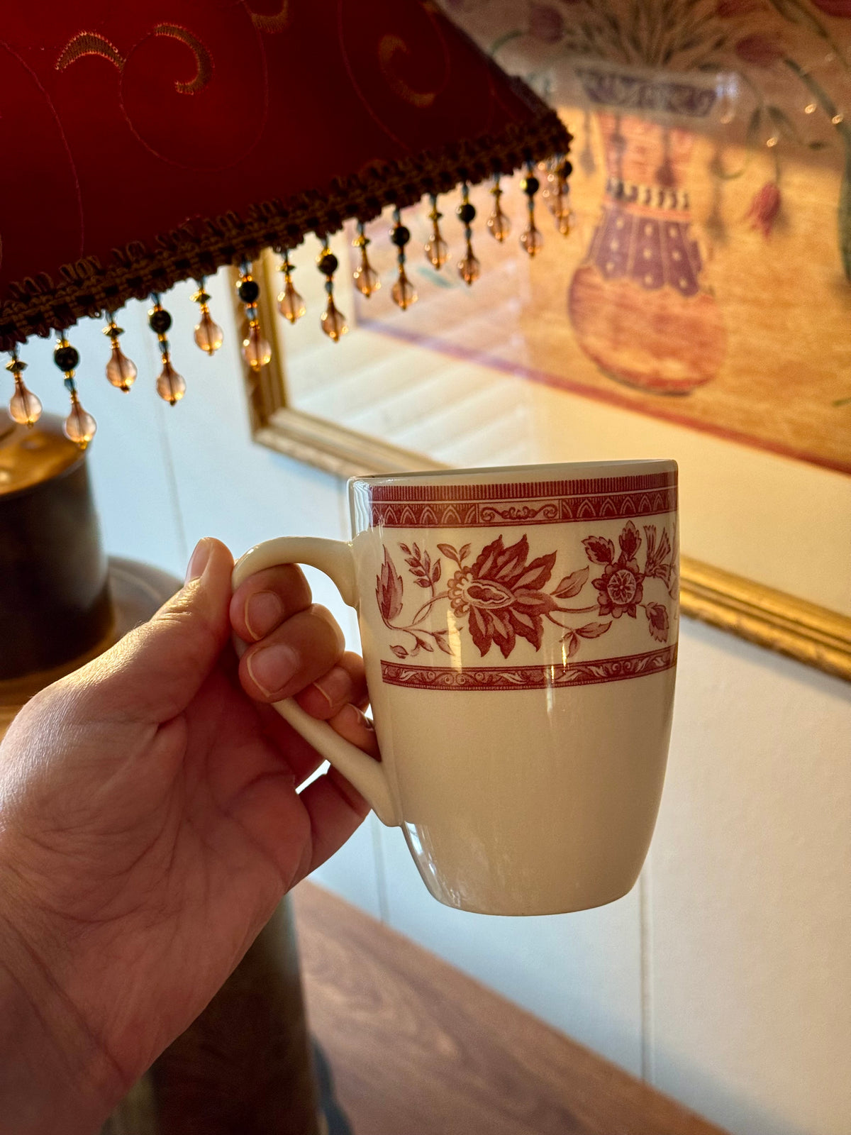 Vintage Churchill England Transfer-ware Mugs