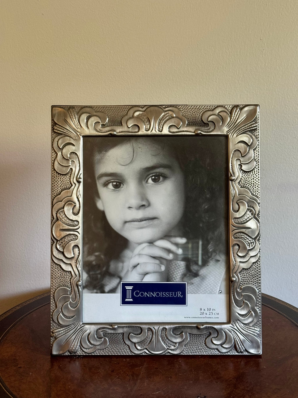 Ornate Silver-toned Connoisseur Picture Frame