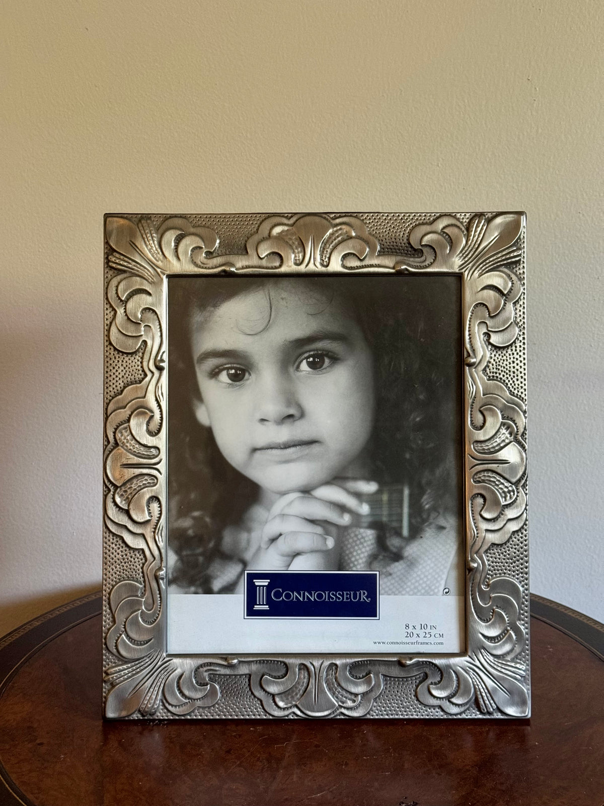 Ornate Silver-toned Connoisseur Picture Frame