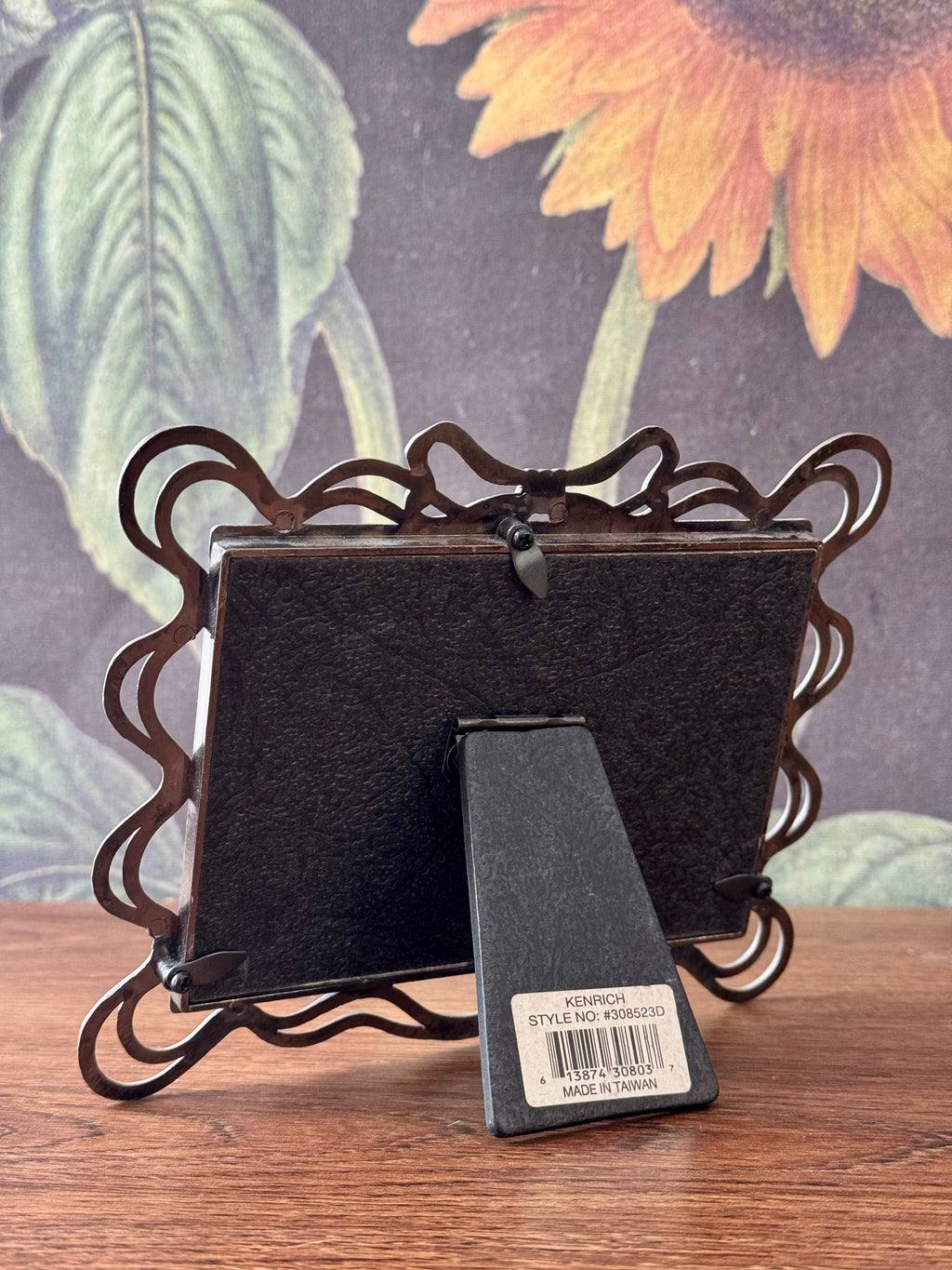 Vintage Metal Double Photo Frame