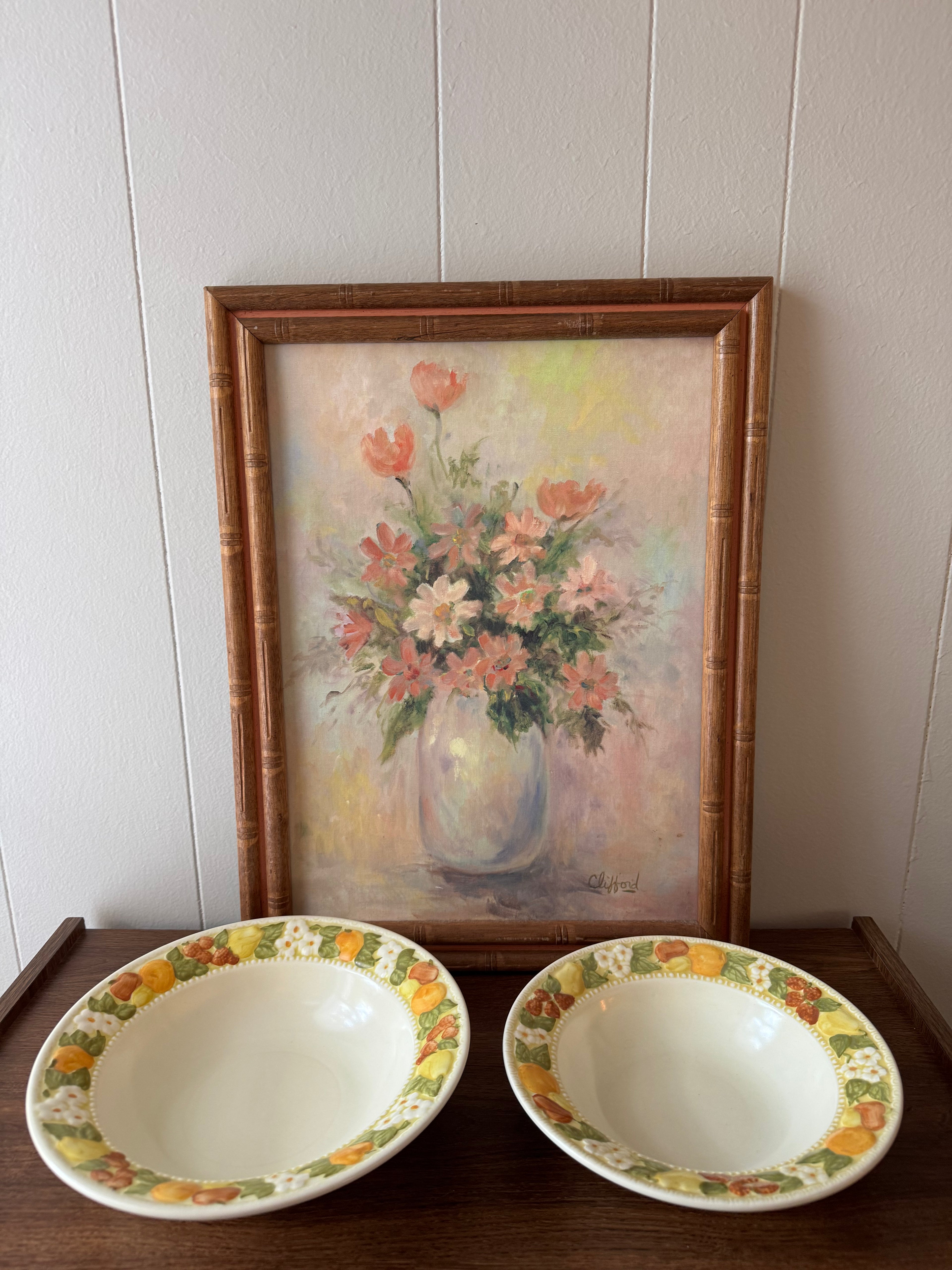 Vintage Serving Bowls / Poppytrail - Della Robbia by Metlox