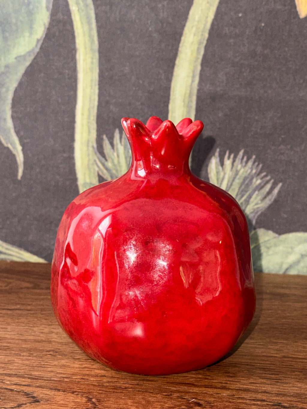 Ceramic Pomegranate Figurine