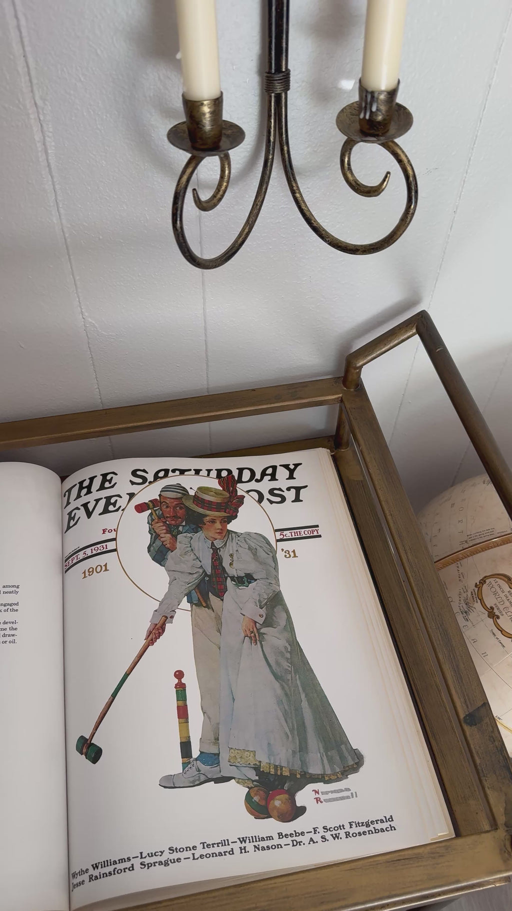 Vintage Norman Rockwell and The Saturday Evening Post: The Middle Years